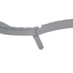 Chaise longue gris 184x55x64 cm bois massif d'acacia – Image 4