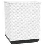 Jardinières 2 pcs blanc 30x30x37 cm polypropylène – Image 2