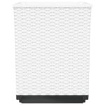 Jardinières 2 pcs blanc 30x30x37 cm polypropylène – Image 3