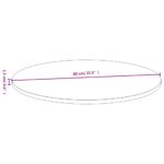 Dessus de table Ø80x1,5 cm bambou – Image 3