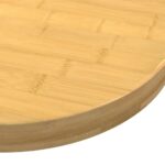 Dessus de table Ø60x4 cm bambou – Image 2