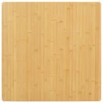 Dessus de table 70x70x1,5 cm bambou