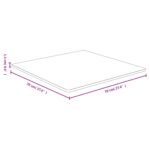 Dessus de table 70x70x1,5 cm bambou – Image 3