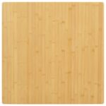 Dessus de table 80x80x2,5 cm bambou