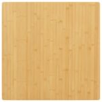 Dessus de table 90x90x2,5 cm bambou