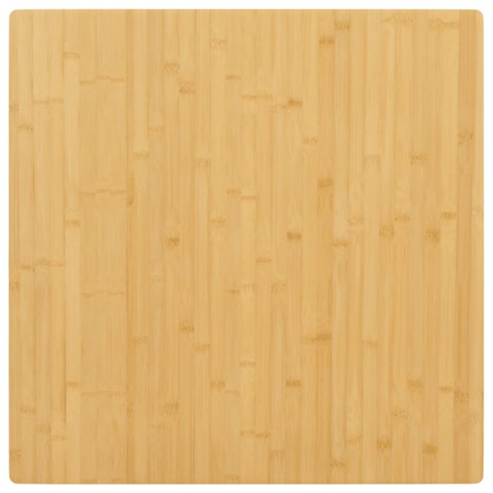 Dessus de table 90x90x2,5 cm bambou – Image 1