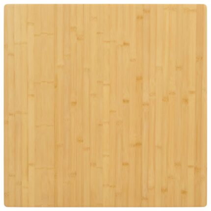 Dessus de table 90x90x4 cm bambou