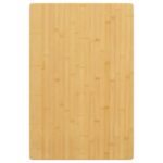 Dessus de table 60x100x2,5 cm bambou