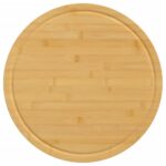 Planches à découper 6 pcs Ø30x1,5 cm bambou – Image 3