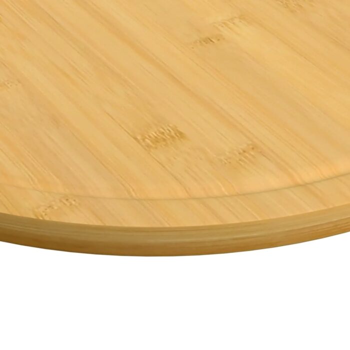 Planches à découper 6 pcs Ø30x1,5 cm bambou – Image 4