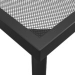 Table de jardin anthracite 200x100x72 cm Treillis d'acier – Image 4