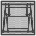 Table de jardin pliable anthracite 38x38x38 cm Treillis d'acier – Image 3