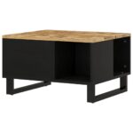 Table basse 60x50x35 cm bois de manguier massif – Image 3