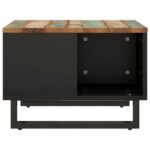 Table basse 60x50x35 cm bois de récupération massif – Image 2