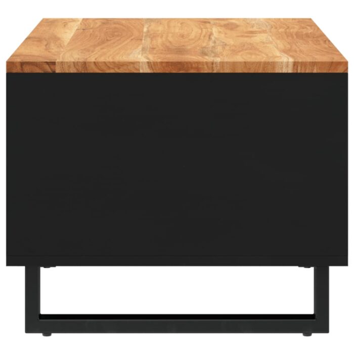 Table basse 90x50x40 cm bois d'acacia massif – Image 2