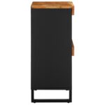 Armoire latérale 60x33x75 cm bois massif d'acacia – Image 2