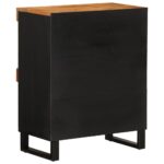 Armoire latérale 60x33x75 cm bois massif d'acacia – Image 3