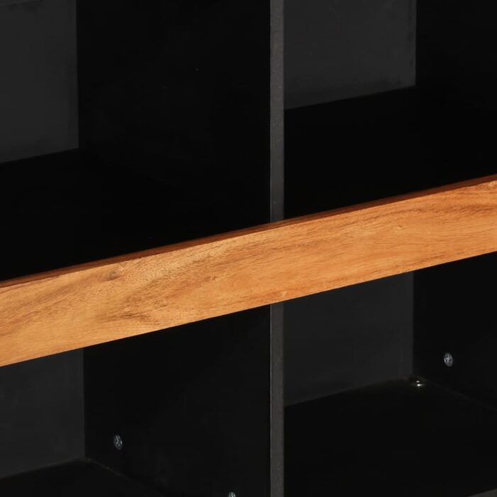 Armoire latérale 85x33x107 cm bois massif d'acacia – Image 4