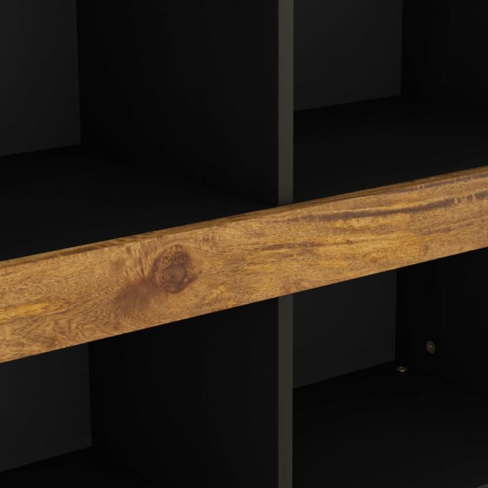 Armoire latérale 85x33x107 cm bois massif de manguier – Image 5