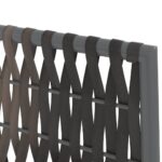 Chaises de jardin et coussins lot de 2 marron 54x61x83 cm rotin – Image 5