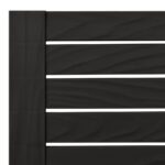 Chaise longue double noir 155x138x83 cm polypropylène – Image 6