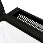 Chariot de service 3 en 1 noir polypropylène – Image 4