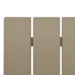 Chaise de jardin Adirondack marron clair 75x88,5x89,5 cm PP – Image 4