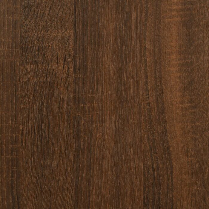 Tables de chevet 2pcs chêne marron 39x39x47,5cm bois ingénierie – Image 8