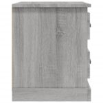 Tables de chevet 2 pcs sonoma gris 39x39x47,5cm bois ingénierie – Image 7