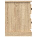 Meuble TV chêne sonoma 102x35,5x47,5 cm bois d'ingénierie – Image 6