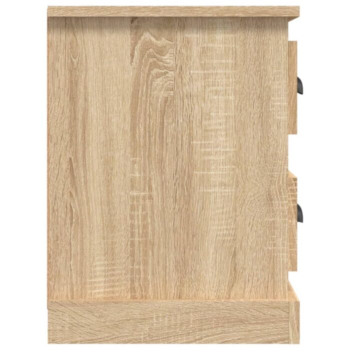 Meuble TV chêne sonoma 102x35,5x47,5 cm bois d'ingénierie – Image 6