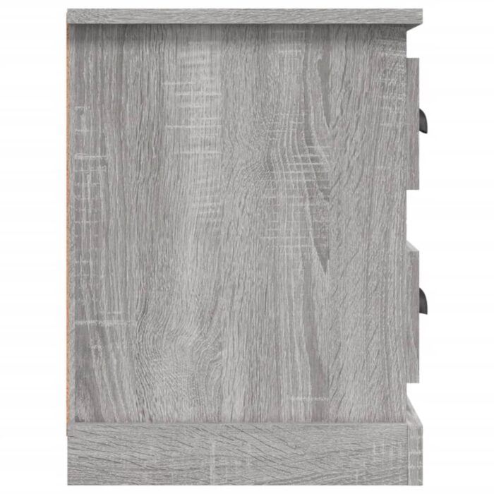 Meuble TV sonoma gris 102x35,5x47,5 cm bois d'ingénierie – Image 6