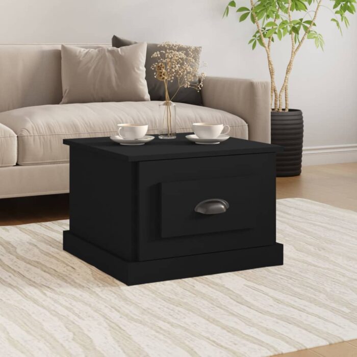 VXL8720845791391_m_en_hd_1.jpg Table basse Noir 50x50x35 cm Bois d'ingénierie – Image 1