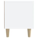Meuble TV blanc 180x31,5x40 cm bois d'ingénierie – Image 6