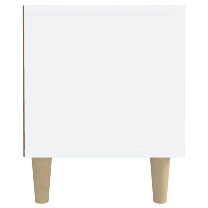 Meuble TV blanc 180x31,5x40 cm bois d'ingénierie – Image 6