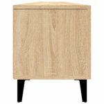 Meubles TV chêne sonoma 180x31,5x40 cm bois d'ingénierie – Image 6