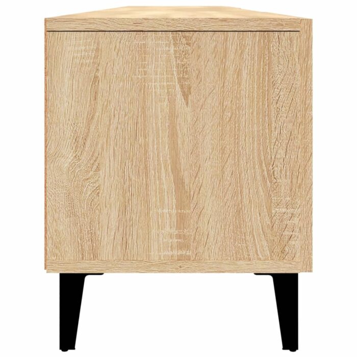 Meubles TV chêne sonoma 180x31,5x40 cm bois d'ingénierie – Image 6