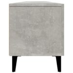 Meuble TV gris béton 180x31,5x40 cm bois d'ingénierie – Image 6