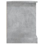 Meuble TV gris béton 99,5x35,5x48 cm bois d'ingénierie – Image 5