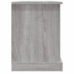 Meuble TV sonoma gris 99,5x35,5x48 cm bois d'ingénierie – Image 5