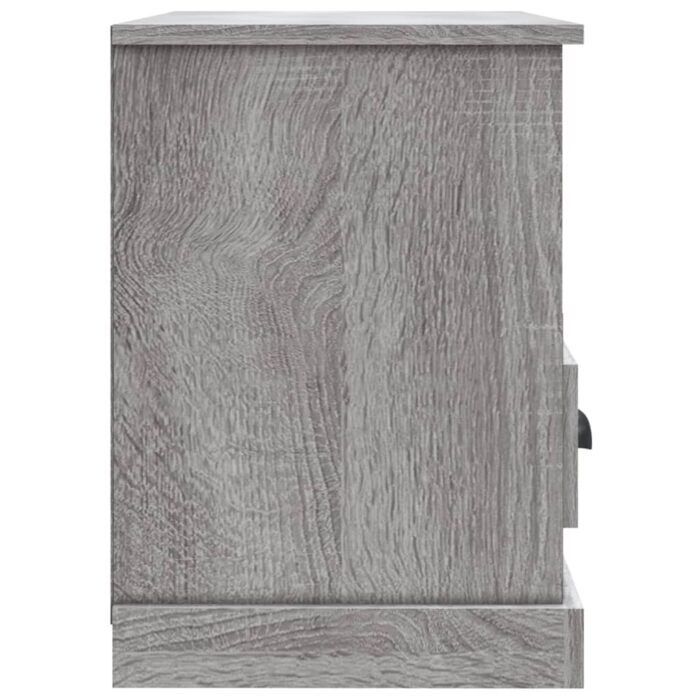 Meuble TV sonoma gris 80x35x50 cm bois d'ingénierie – Image 5