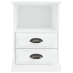 Tables de chevet 2 pcs blanc 43x36x60 cm – Image 5