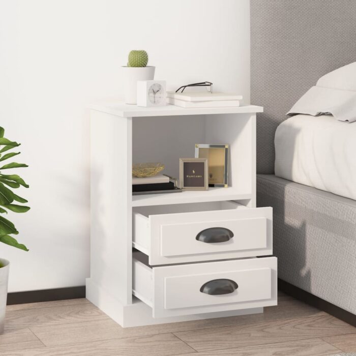 VXL8720845792190_m_en_hd_1.jpg Tables de chevet 2 pcs blanc 43x36x60 cm – Image 1