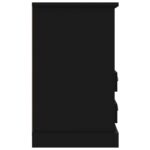 Tables de chevet 2 pcs noir 43x36x60 cm – Image 7