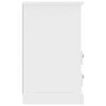 Tables de chevet 2 pcs blanc brillant 43x36x60 cm – Image 7