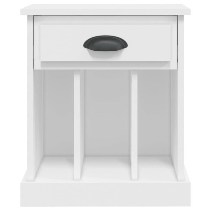 Tables de chevet 2 pcs blanc 43x36x50 cm – Image 6