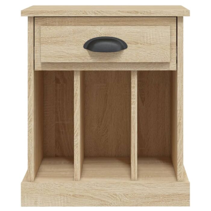 Table de chevet chêne sonoma 43x36x50 cm – Image 5