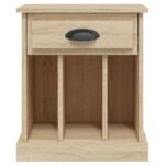 Tables de chevet 2 pcs chêne sonoma 43x36x50 cm – Image 6