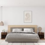 Tables de chevet 2 pcs chêne fumé 43x36x50 cm