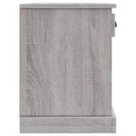 Table de chevet sonoma gris 43x36x50 cm – Image 6